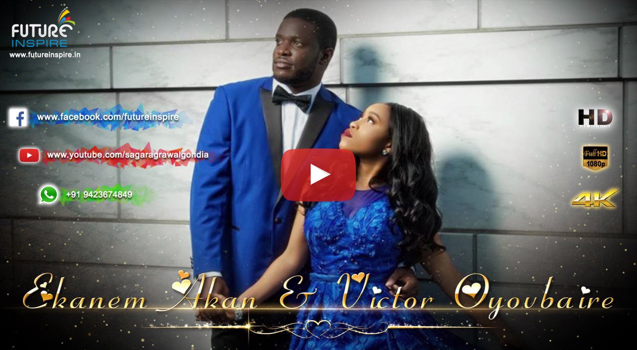 50 Ekanem Akan weds Victor Oyovbaire