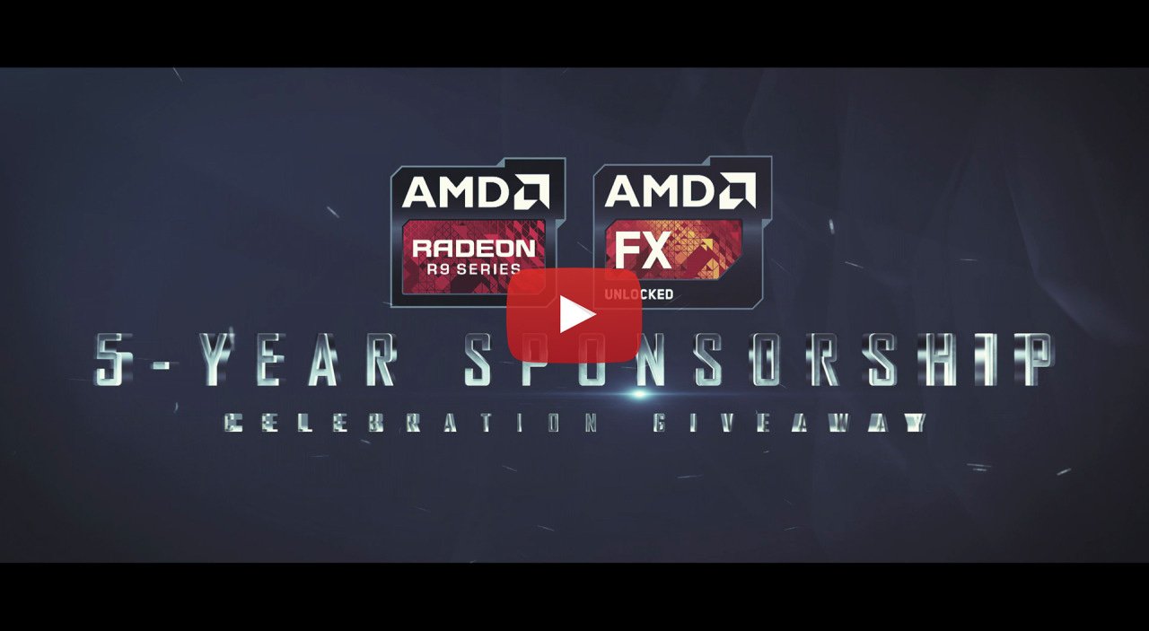 GTribe AMD 5 Year Sponsorship Celebration Giveaway