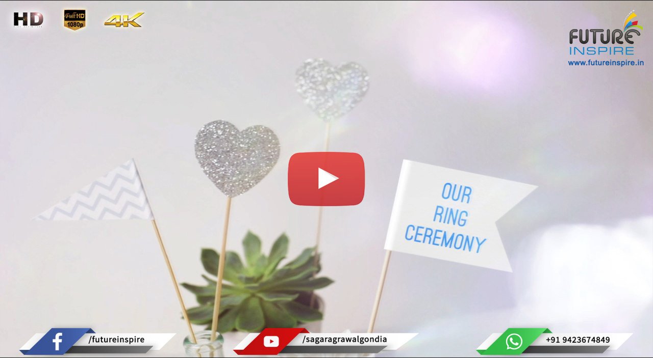 30 Christian Ring Ceremony Invitation Video Pavan Sravya