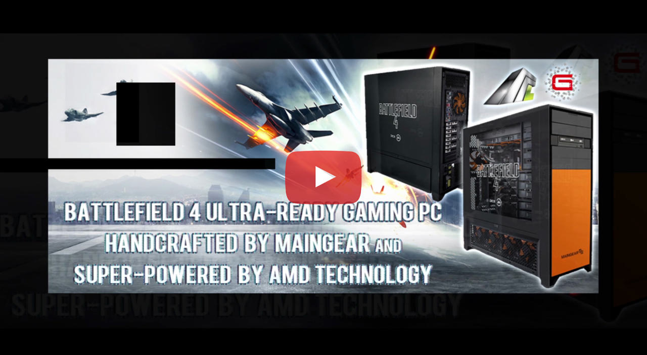 Mass Luminosity GTribe Battlefield 4 Ultra Ready GAMING PC Giveaway