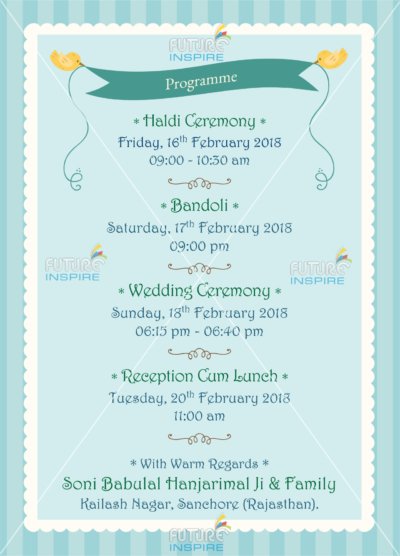 DEMO PAGE 02 Kailash weds Anita Wedding E card Invitation 2