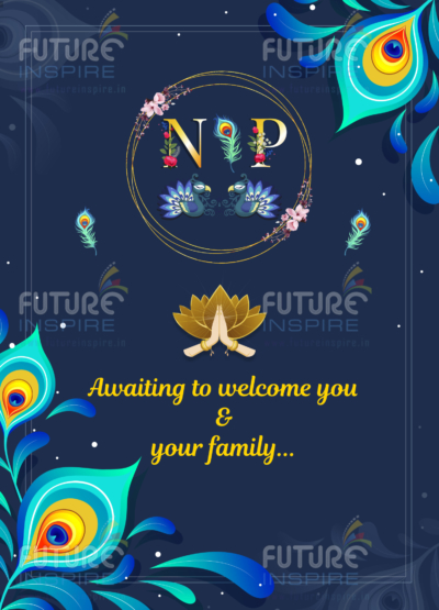 Nitin weds Priya Traditional Premium Peacock Themed Wedding E card Invitation PAGE III