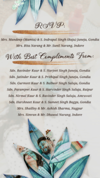 Harshit weds Anviti Digital Sikh Wedding E card Invitation 09