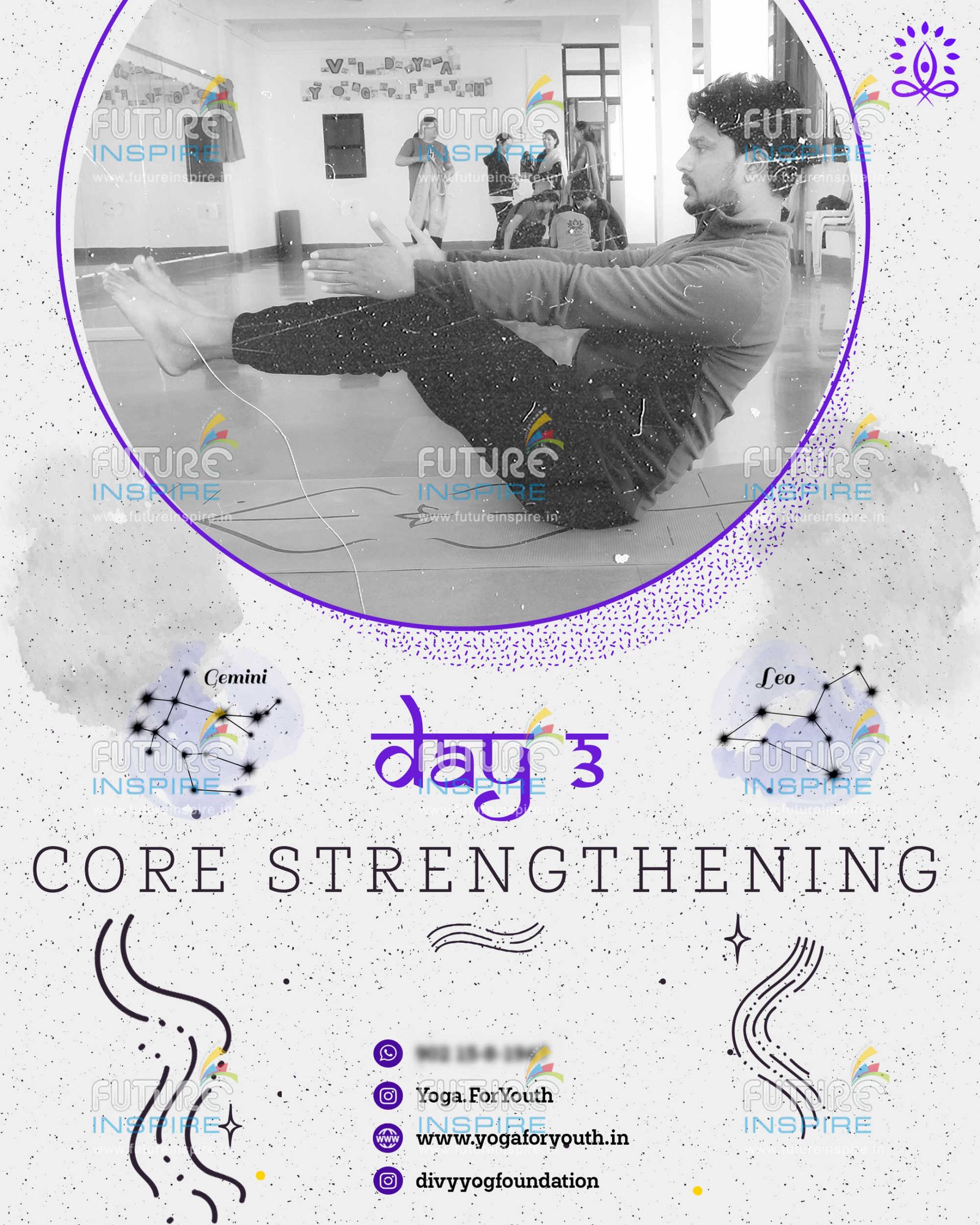 social media promotion yoga