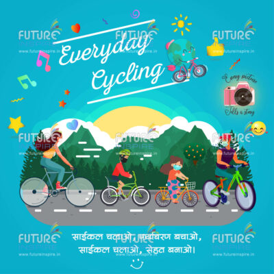 social media promotion cycling