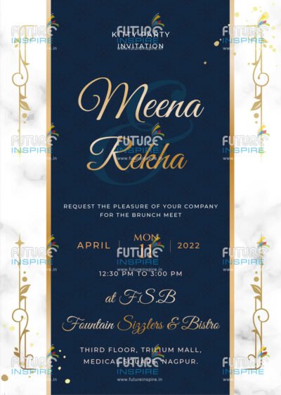 Kitty Party Invitation Ecard