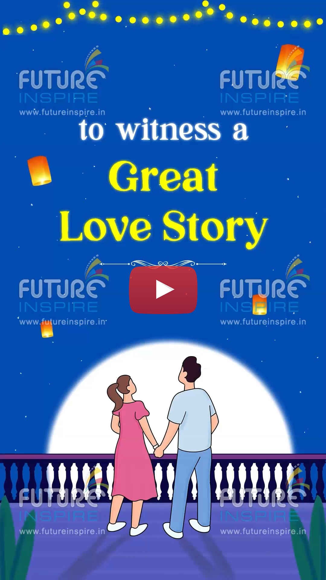 01 Vertical Mobile Wedding Invitation Video