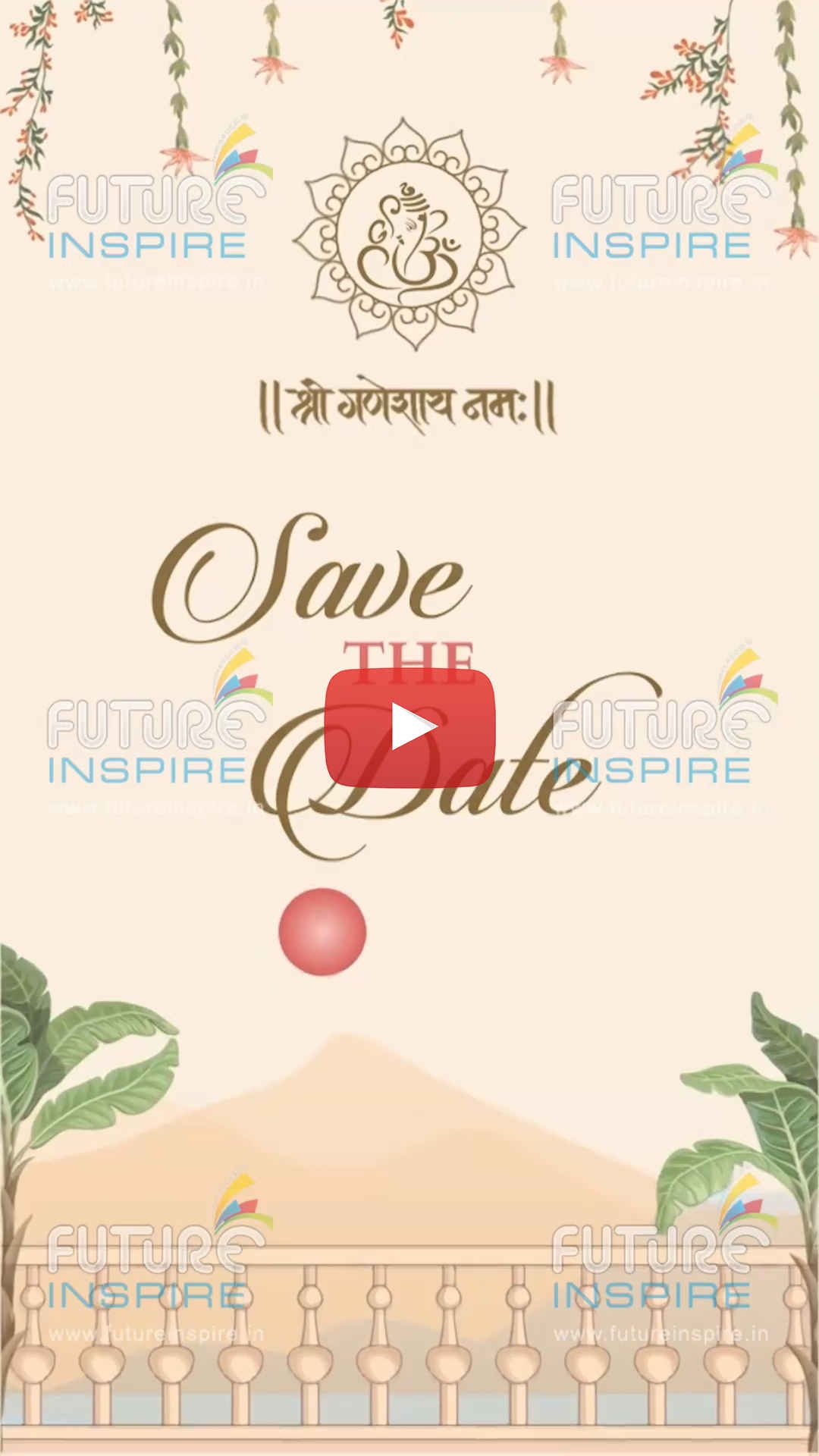 14 Vertical Mobile Wedding Invitation Video